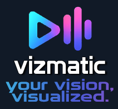 vizmatic slogan logo